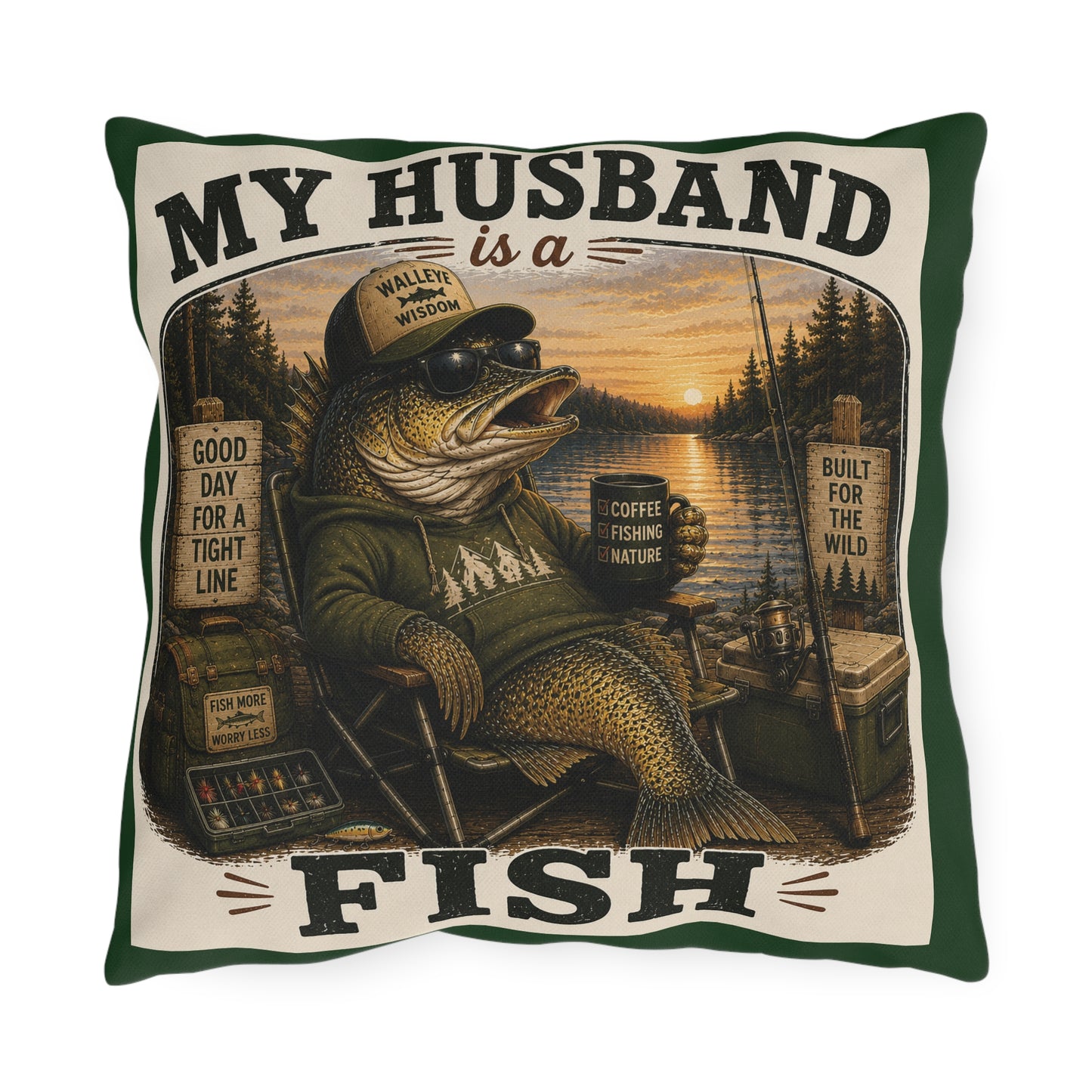 My Husband is a Fish Walleye